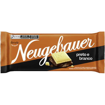 Chocolate Neugebauer Preto e Branco 80g