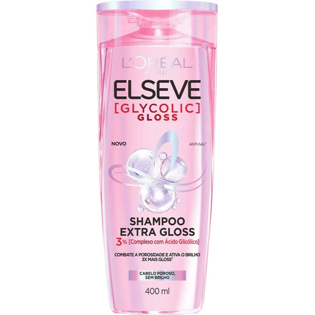 Shampoo Elseve Glycolic Gloss 400ml