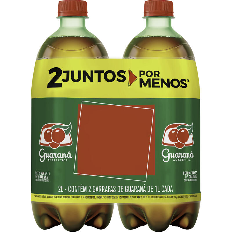 Refrigerante Antarctica Guaraná  PET 2x1L