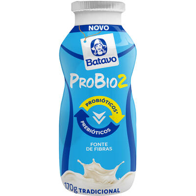 Iogurte Probio2 Batavo Tradicional 170g