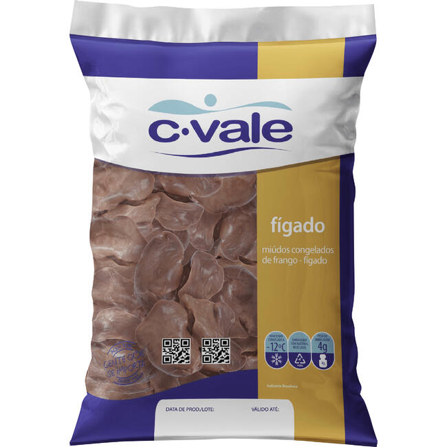 Fígado de Frango C.Vale Congelado 1kg