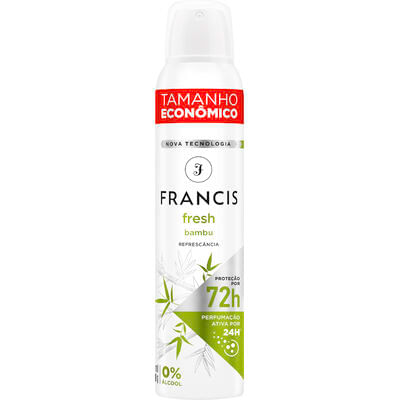 Desodorante Aerossol Francis Fresh Bambu 200ml