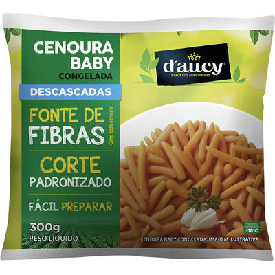 Cenoura Baby Daucy Congelada 300g