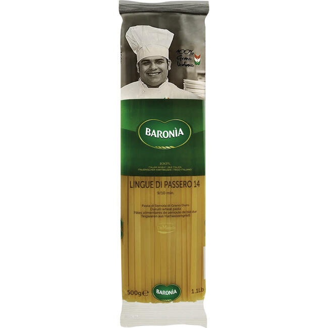Macarrão Grano Duro Baronia Lingue di Passero 500g