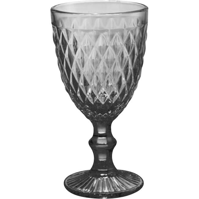 Taça de Vidro Celeste Fumê un