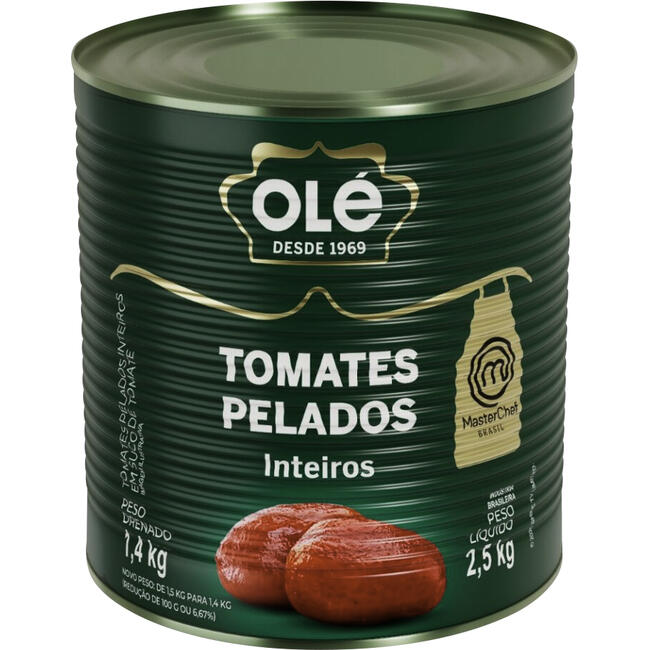 Tomate Pelado Olé Inteiro 1,4kg