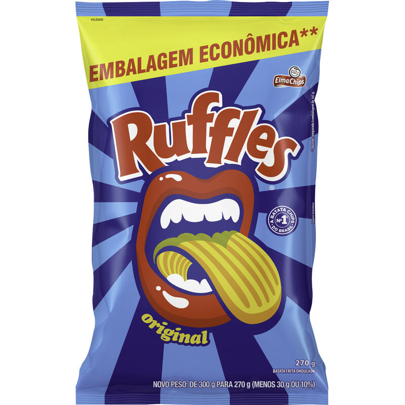 Salgadinho Elma Chips Ruffles Original 270g