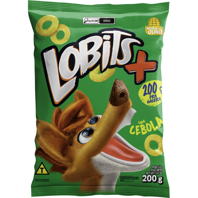 Salgadinho Lobits Cebola 200g
