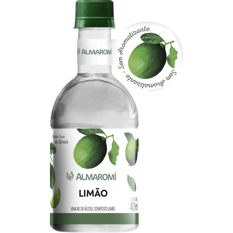 Vinagre de Álcool Almaromi Limão 400ml