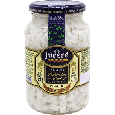 Palmito de Palmeira Real Jurerê Picado 300g