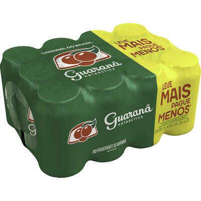 Refrigerante Guaraná Antarctica 12x350ml