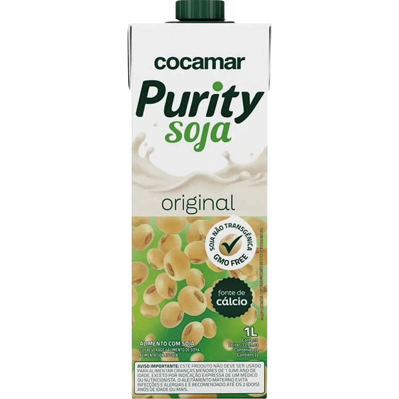 Alimento Purity À Base de Soja Original 1L