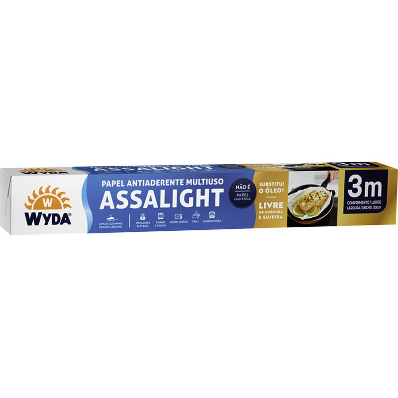 Papel Assalight Wyda 0,30cm x 3m 1 rolo