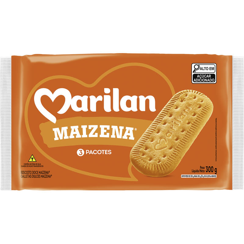 Biscoito Marilan Maizena Pacote 300g