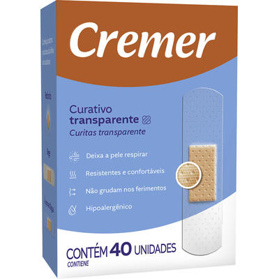 Curativo Cremer Transparente 40 un