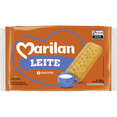 Biscoito Marilan Leite Pacote 300g