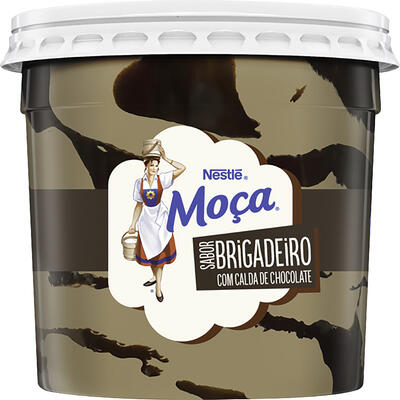 Sorvete Nestlé Moça Brigadeiro 1,5L