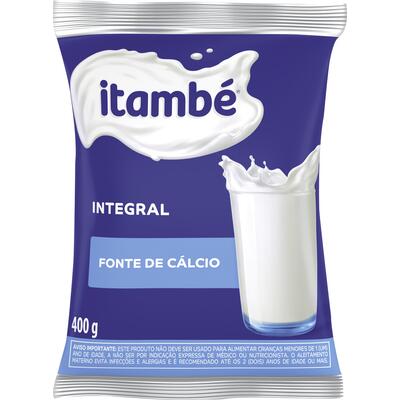 Leite em Pó Integral Itambé Sachê 400g