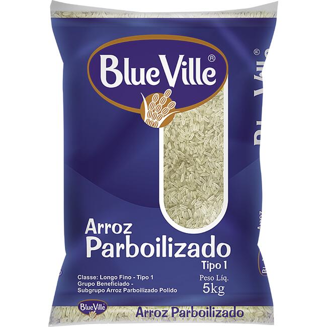 Arroz Blue Ville Parboilizado Tipo 1 5kg
