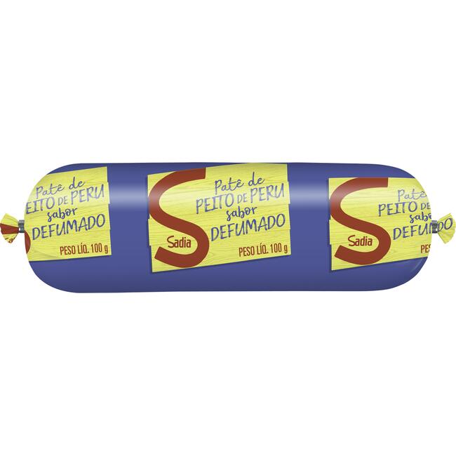 Patê de Peito de Peru Defumado Sadia 100g