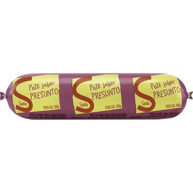 Pate Sadia 100g Sache Presunto