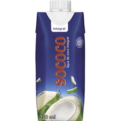 Água Coco Sococo Integral 330ml
