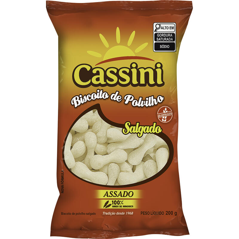 Biscoito de Polvilho Cassini Salgado 200g