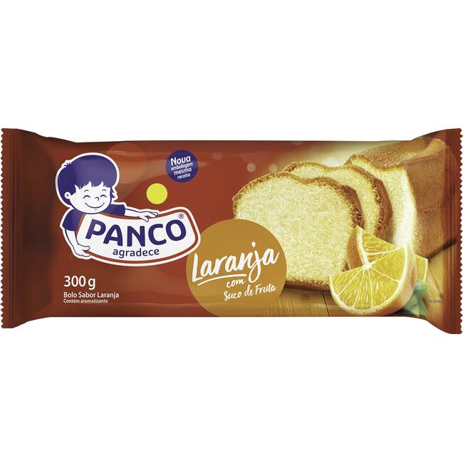 Bolo Panco Laranja Pacote 300g