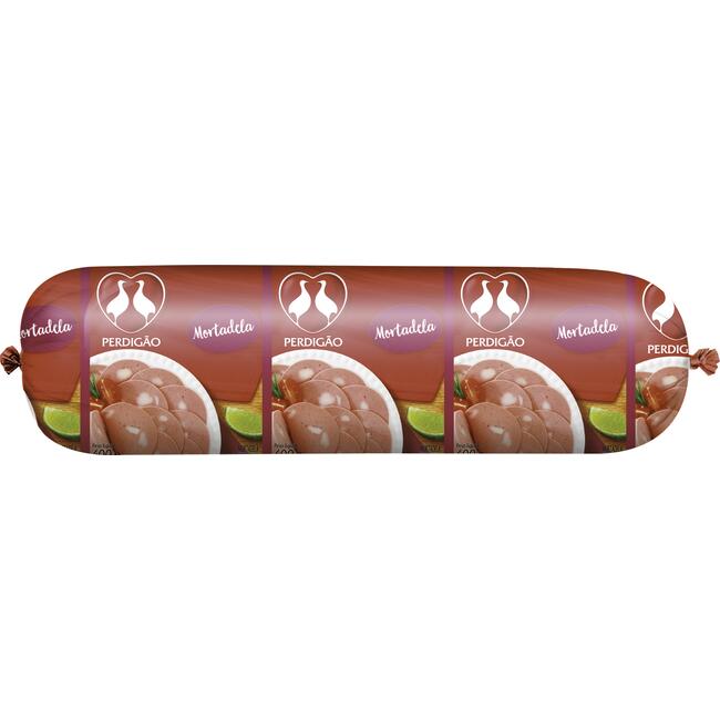 Mortadela Mista Perdigão Peça com 400g