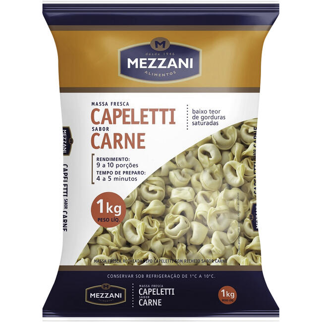 Capeletti Mezzani Carne 1kg