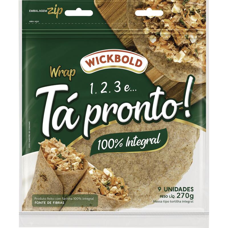 Wrap Tá Pronto! Wickbold Integral 270g
