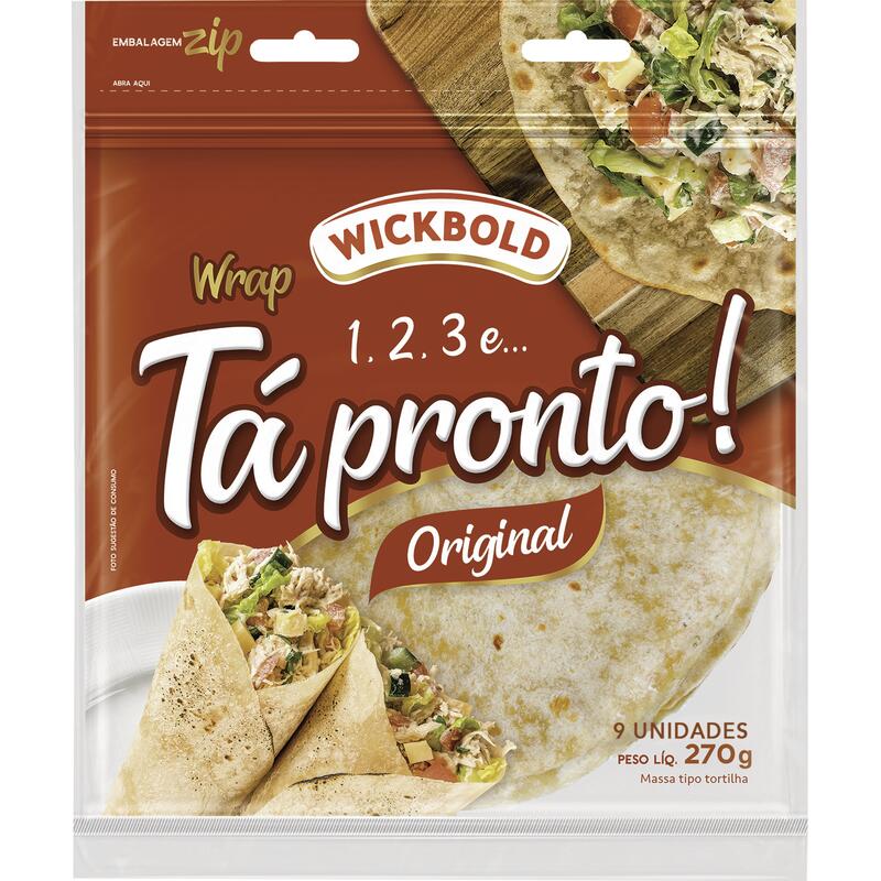 Wrap Tá Pronto! Wickbold Tradicional 270g
