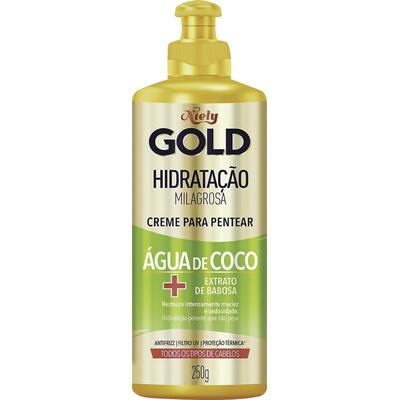 Creme de Pentear Niely Gold Hidratação Milagrosa 250g