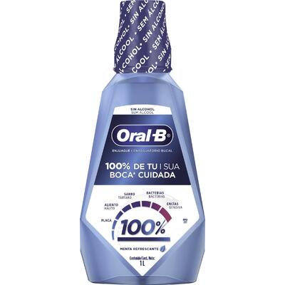 Antisséptico Bucal Oral-B 100% 1L