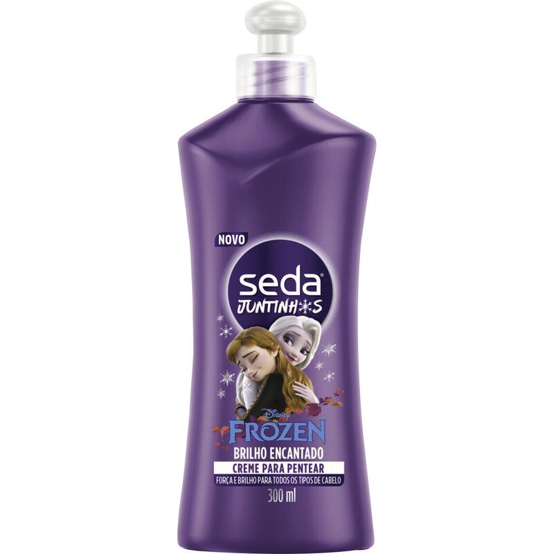 Creme para Pentear Seda Juntinhos Brilho Encantado Frasco 300ml