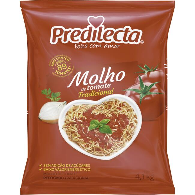 Molho de Tomate Predilecta Tradicional 4,1kg