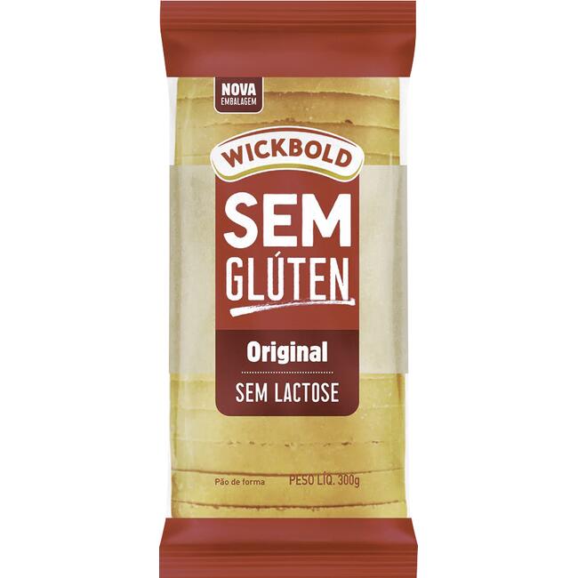 Pão de Forma Wickbold sem Glúten Multigrãos Pacote 300g