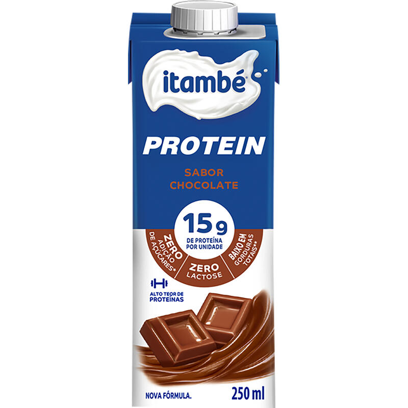 Bebida Láctea Whey Zero Lactose Itambé Chocolate 250ml