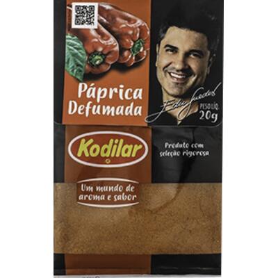 Páprica Defumada Siamar Pacote 20g