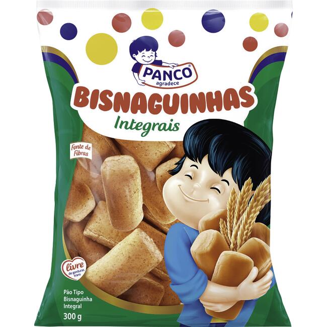 Bisnaguinha Integral Panco 300g