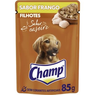 Alimento para Cães Champ Filhote de Frango 85g