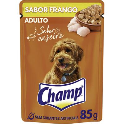 Alimento para Cães Champ Adulto Sabor Frango 85g