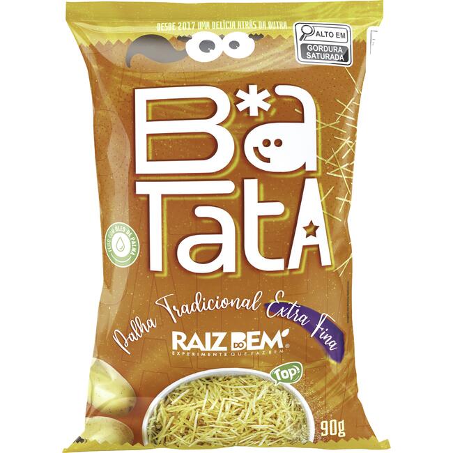 Batata Palha Raiz do Bem Extra Fina 90g