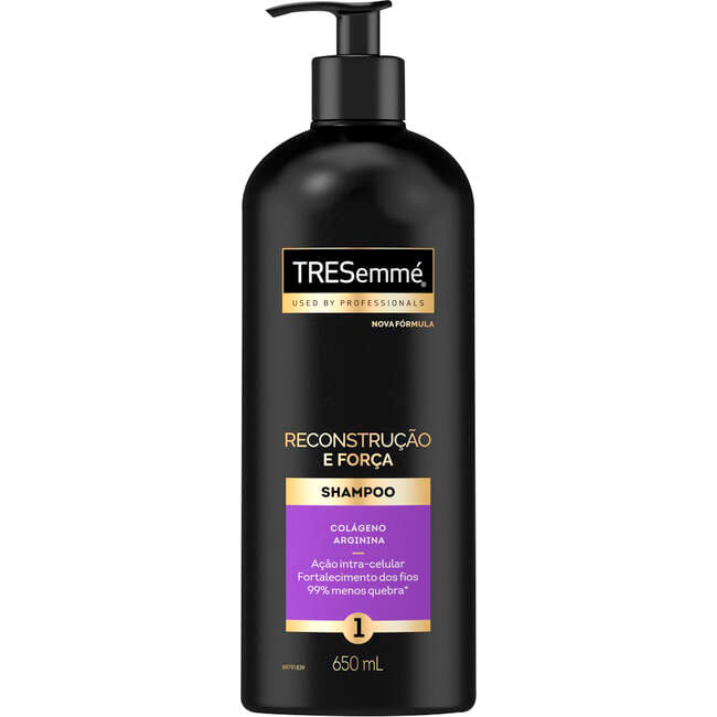 Shampoo Tresemmé Reconstrução e Força Frasco 650ml