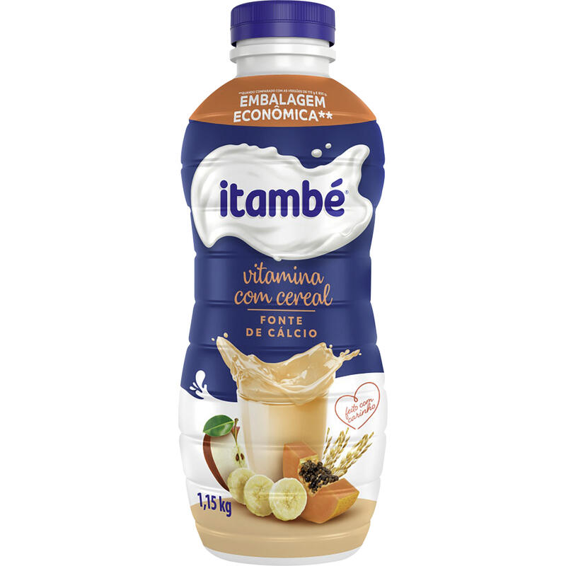 Iogurte Itambé Vitamina com Cereal 1,15kg Embalagem Econômica