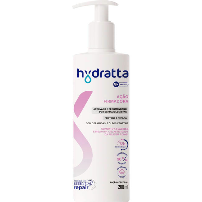 Loção Hidratante Ação Firmadora Hydratta 200ml