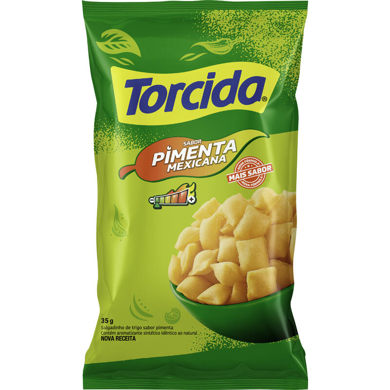 Salgadinho Lucky Torcida Jr Pimenta mexicana 35g