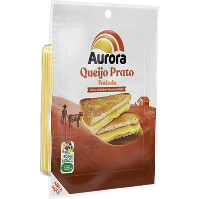 Queijo Prato Aurora Fatiado 300g