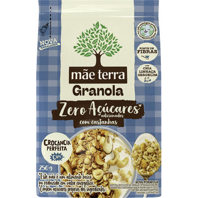 Granola Mãe Terra Tradicional Zero Açúcar 250g
