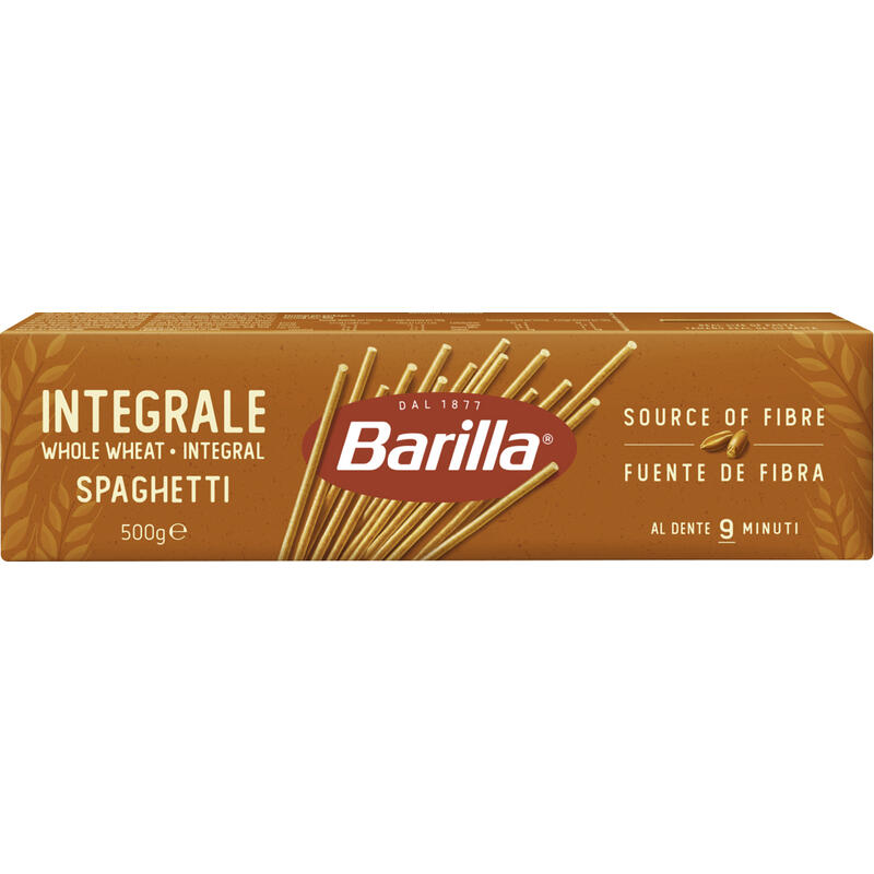 Macarrão Grano Duro Barilla Integral Spaghetti 500g